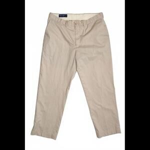 Polo Golf by Ralph Lauren Men's Flat Front Khaki Chino Pants 38x30
